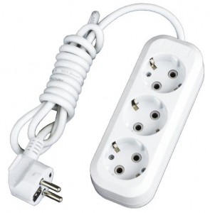 Удлинитель "Стандарт" 3x10 метров 10А/2,2кВт с заземлением ПВС 3х0,75 EKF PROxima