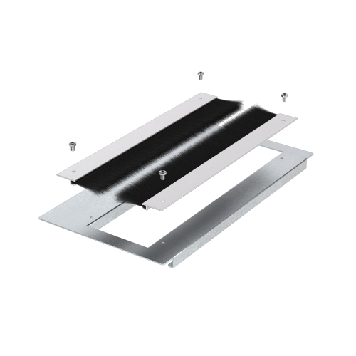 Пластина для глубины 400, с щеткой DKC