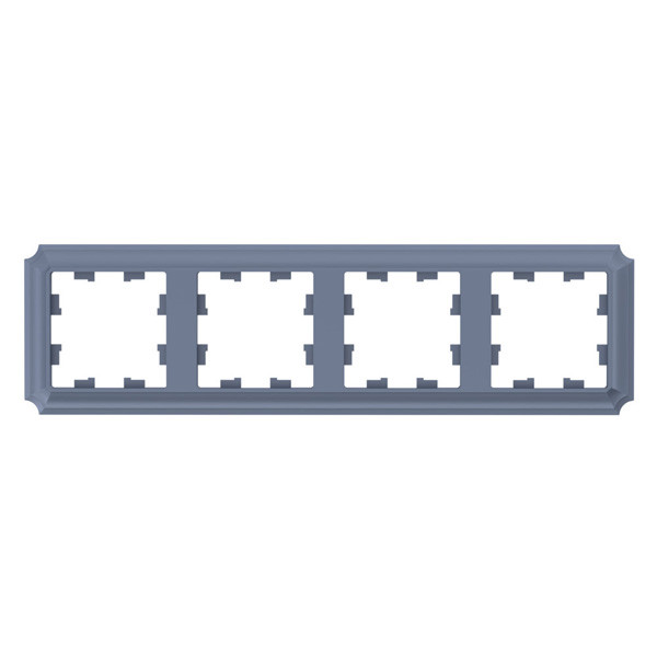 ATLASDESIGN ANTIQUE 4-постовая рамка, универсальная, грифель Systeme Electric