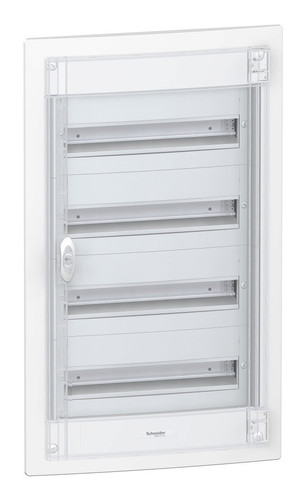 Щит распределительный встраиваемый Pragma ЩРв-72M пластиковый белый прозрачная дверь IP40 Schneider Electric