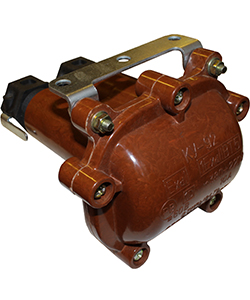 Пост управления кнопочный взрывозащищенный КУ-92-1ЕхdIIВТ5-У2, 380В, 10А, кнопки ПУСК, СТОП, IP54 Электротехник