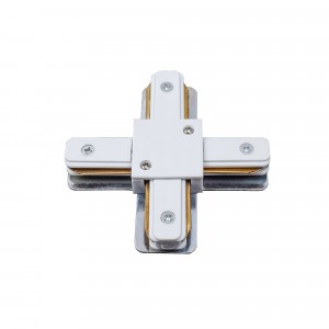 Соединитель для шинопроводов типа G 1-фаз/Х-образный/белый.UBX-Q122 G41 Volpe