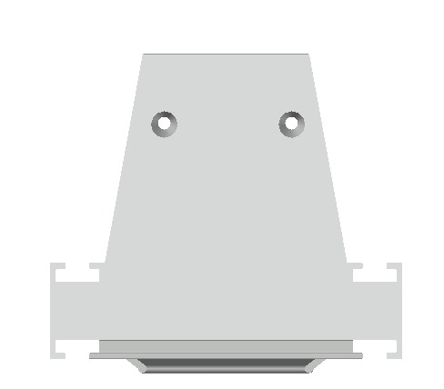 Donel Боковая глухая заглушка для профиля DN18521 Цвет:Белый матовый, RAL9003,Серия:DN8ALE