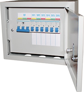 Щиток осветительный навесной ОЩВ-12 УХЛ4, 100/25А, IP54 Электротехник