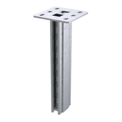 Подвес вертикальный двойной усиленный L800, горячеоцинкованный DKC