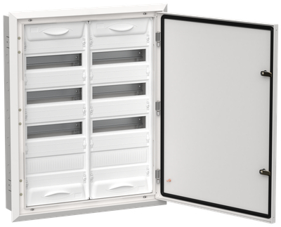 Корпус металлический ЩРв-96 (2х48) 755х625х130мм IP31 белый (одна дверь) TITAN 5 IEK