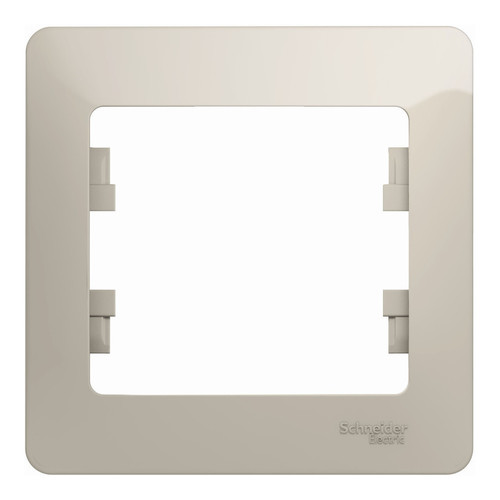 GLOSSA рамка 1-постовая молочный Systeme Electric