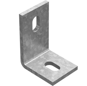 Кронштейн угловой монтажный 50х70, толщ. 5,0 мм, термодиффузия Ostec