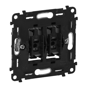 Valena INMATIC Механизм выключателя СУ 2-кл.без лицевой панели 10А серый IP20 Legrand