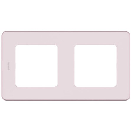 INSPIRIA Рамка горизонт/вертик 2 мест . розовый IP20 Legrand