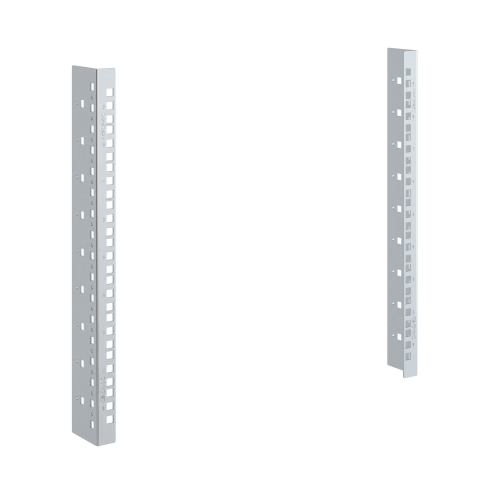 Вертикальные монтажные профили 9U, "L" для 19" IT-корпусов ДКС серии STI/CQE, 2шт DKC