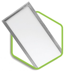 ASD панель св/д LP-01 40W(3200lm) 220V 4000K 1200x295x11 4K матовый рассеив. универсал.