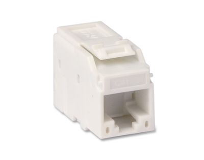Модуль Keystone RJ45 CAT6A неэкранированный, белый (форм-фактор МС) DKC