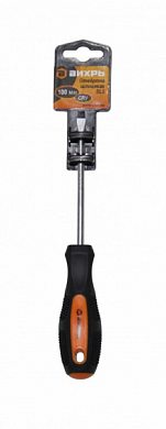 Отвёртка шлицевая  SL5 100мм Вихрь