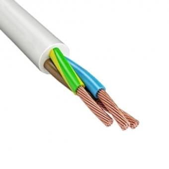 Провод ПВС 3х4 белый ПСК