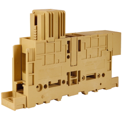 GPM.240/BC/FIX(Ex), силовой зажим шина/кабель бежевый 240 кв.мм/ крепление на плату DKC