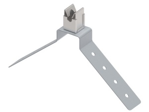 Держатель КЛИК на угловой конёк, гор. цинк Ostec Держатель КЛИК на угловой конёк, гор. цинк Ostec