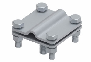 Соединитель проводника к точке заземления 65 мм М10, гор. цинк Ostec