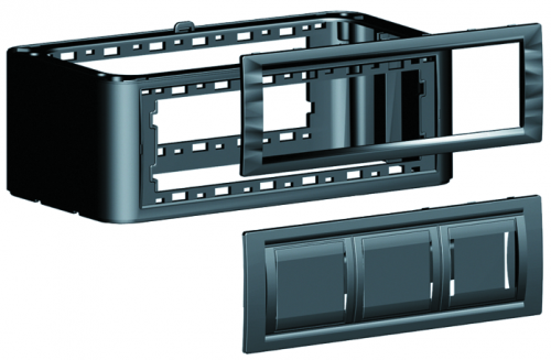 Вертикальное расширение напольной башенки BUS, белое DKC