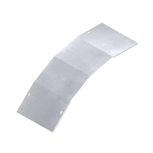 Крышка на угол вертикальный внешний 45 градусов 100х100, R600, 1,0 мм, AISI 304 DKC