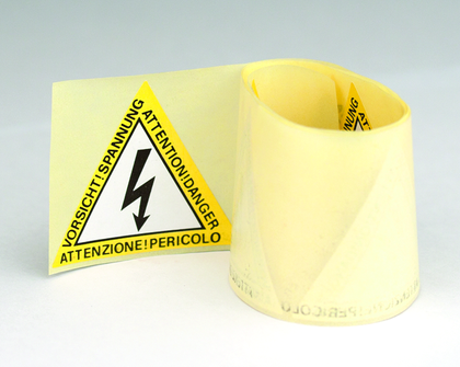 Предупреждающая табличка 60мм DKC