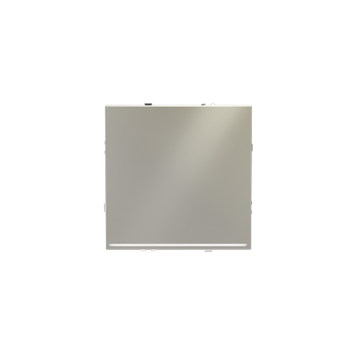 Проходной переключатель встраиваемый Voltum S70 одноклавишный с подсветкой 10А, (шелк)