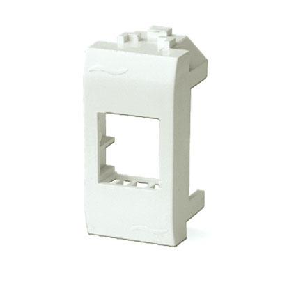 Адаптер для информационных разъемов SIEMON, слоновая кость, 1мод. DKC