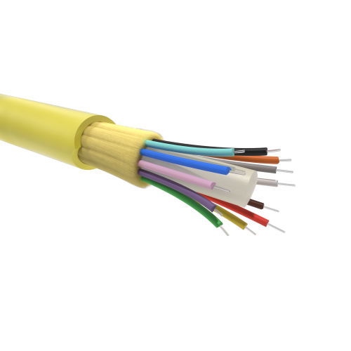 Кабель волоконно-оптический DT OS2,9/125 мкм,8 волокон в плотном буферном покрытии DKC