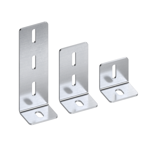 Стеновое крепление лотка (кронштейн) для лотков с высотой борта 80-100 мм, AISI 304 DKC