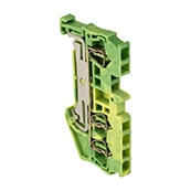 Колодка клеммная пружинная JXB-ST-2,5 3 вывода земля PROxima EKF