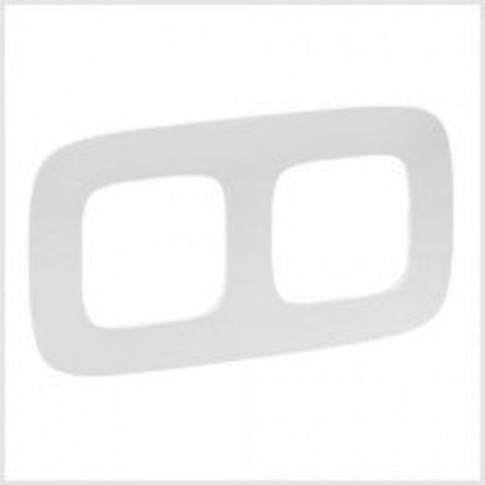 Valena Allure Рамка горизонтальная 2 пост . белый IP20 Legrand