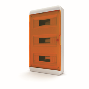 Щит навесной ЩРН-П 36 модулей оранж. крышка IP41 BNO 40-36-1 Tekfor