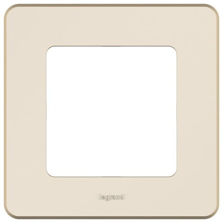 INSPIRIA Рамка горизонт/вертик 1 мест . слоновая кость IP20 IEK