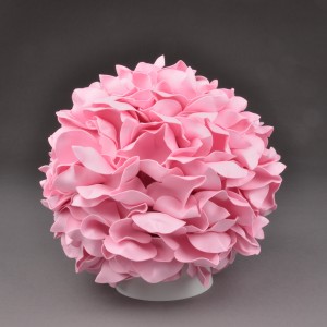 Светильник декоративный E27 6W(450lm) пластик, белый/светлая роза Uniel