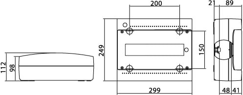 ЩРн-П-12, IP41, белый, с усиленным клеммным блоком 1х87312 DKC ЩРн-П-12, IP41, белый, с усиленным клеммным блоком 1х87312 DKC