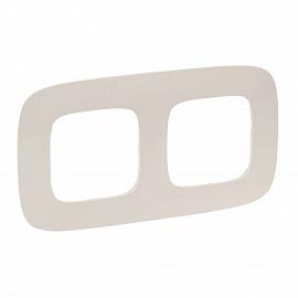 Valena Allure Рамка горизонтальная 2-м . слоновая кость IP20 Legrand