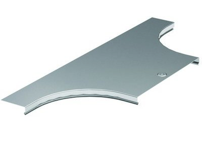 Крышка на ответвитель DL осн.50, горячеоцинкованная в комплекте с метизами и пластинами PTCE DKC