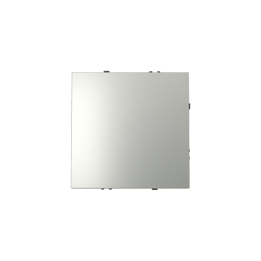 Перекрестный переключатель встраиваемый Voltum S70 одноклавишный 10А, (сталь)