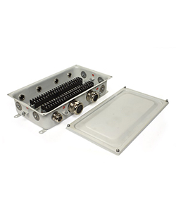 Коробка клеммная КЗНС-48 У2, 48 зажимов, IP65 (металлические вводы) Электротехник