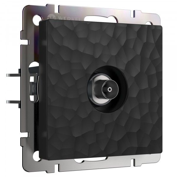 Hammer Механизм выключателя СУ TV оконечная . Черный IP20 Werkel