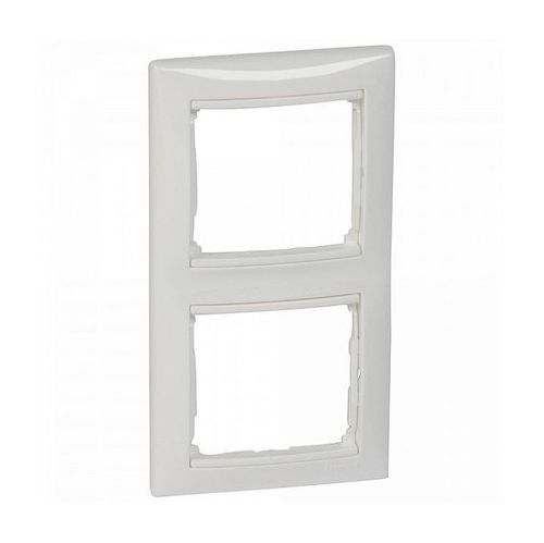 VALENA Рамка вертикальная 2 пост . белый IP20 Legrand