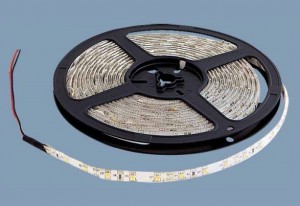 Лента св/д 12V 9.6W/m 120led/m IP65 4500K 840lm/m гермет 5м General