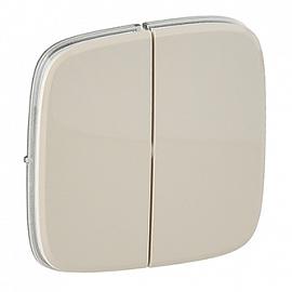 Valena Allure Лицевая панель выключателя СУ 2-кл . слоновая кость IP20 Legrand