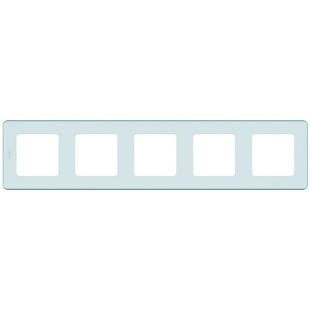 INSPIRIA Рамка горизонт/вертик 5 мест . мятный IP20 Legrand