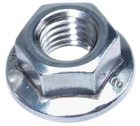 Гайка с насечкой, препятствующей откручиванию М8 DKC