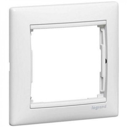 VALENA Рамка горизонт. 1 пост . белый IP20 Legrand