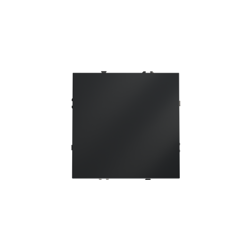 Выключатель с самовозвратом встраиваемый Voltum S70 одноклавишный 10А, (графит)