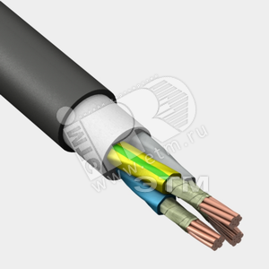 Кабель ВВГнг(А)-FRLSLTx 3х25 мк (N,PE) - 0,66 кВ