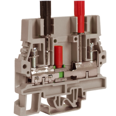 SCB.6/CD, тестовый с разъединителем для амперметра 6 кв.мм бежевый DKC