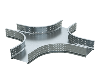 Х-ответвитель листовой 100х500, горячий цинк DKC